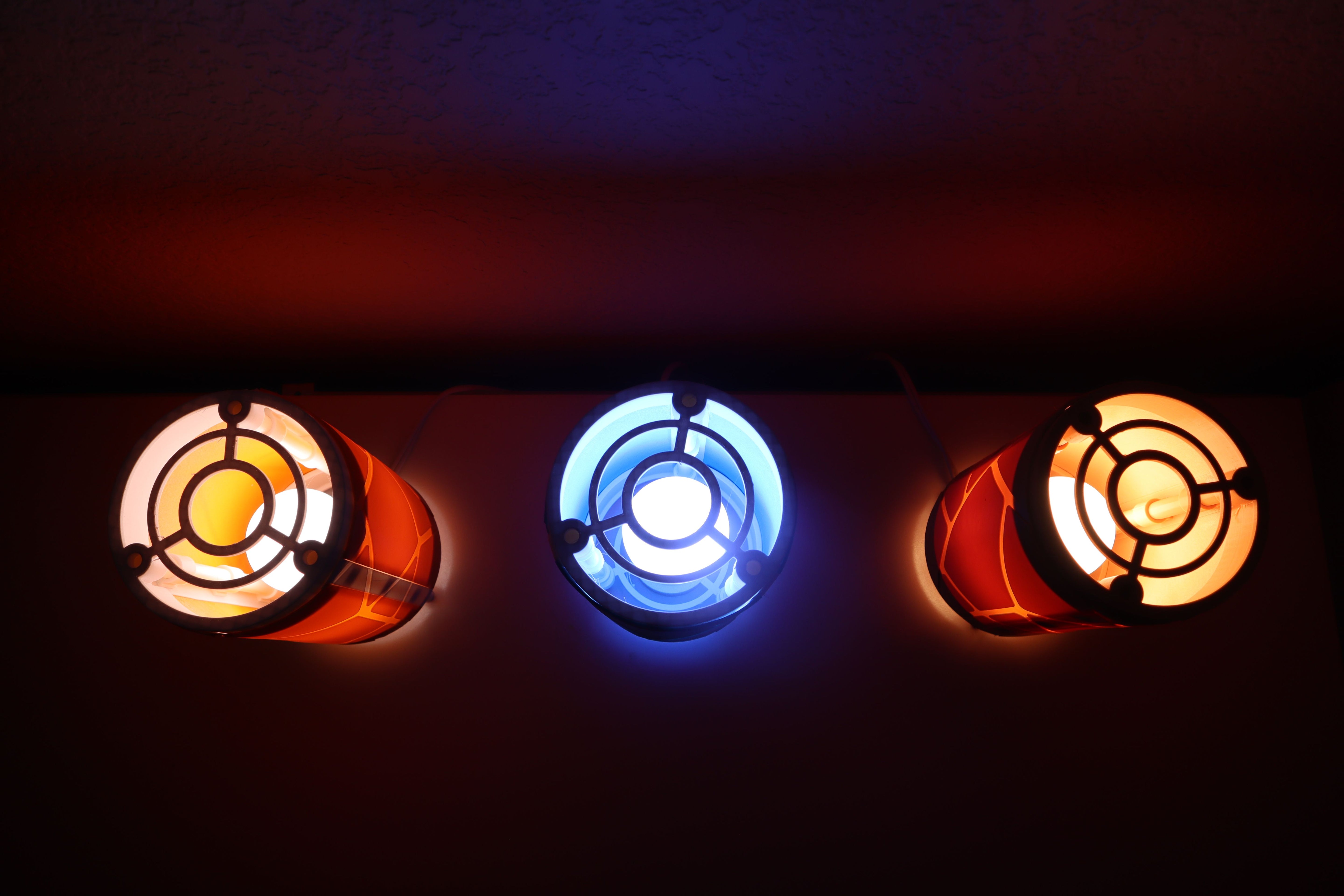 The "Voronoi" Standing lamp" digital