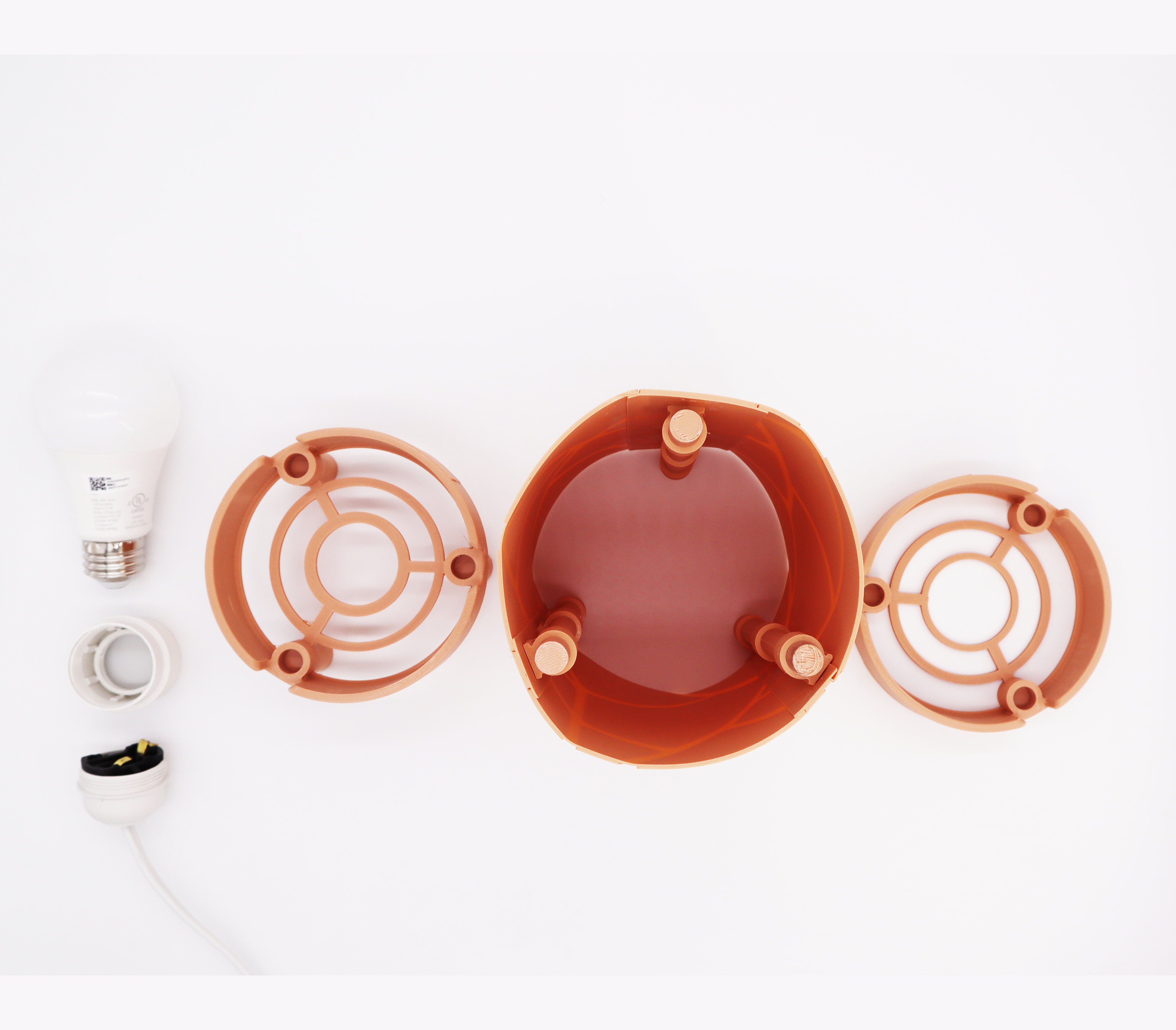 The "Voronoi" Standing lamp" digital