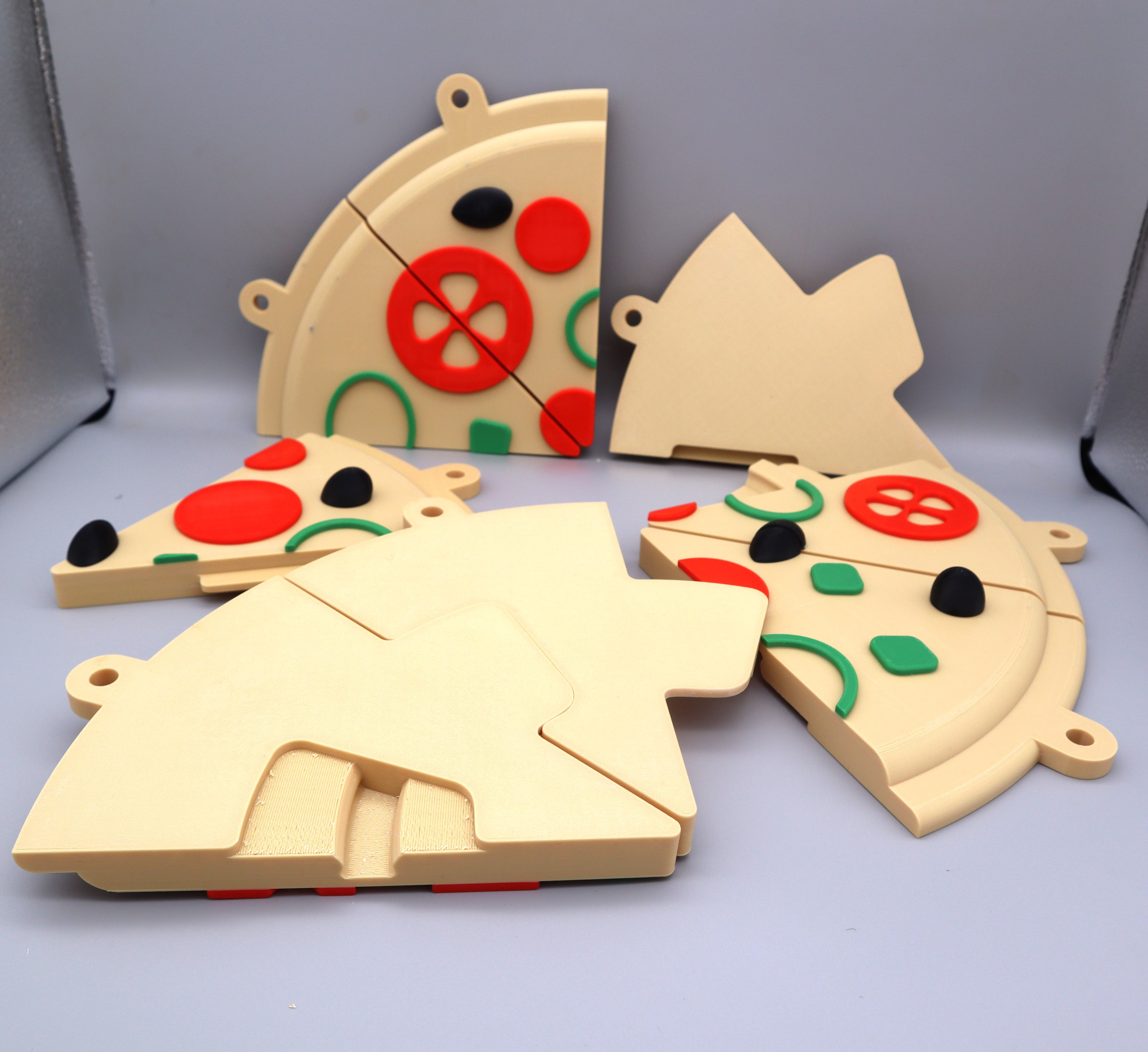 Pizza slices digital